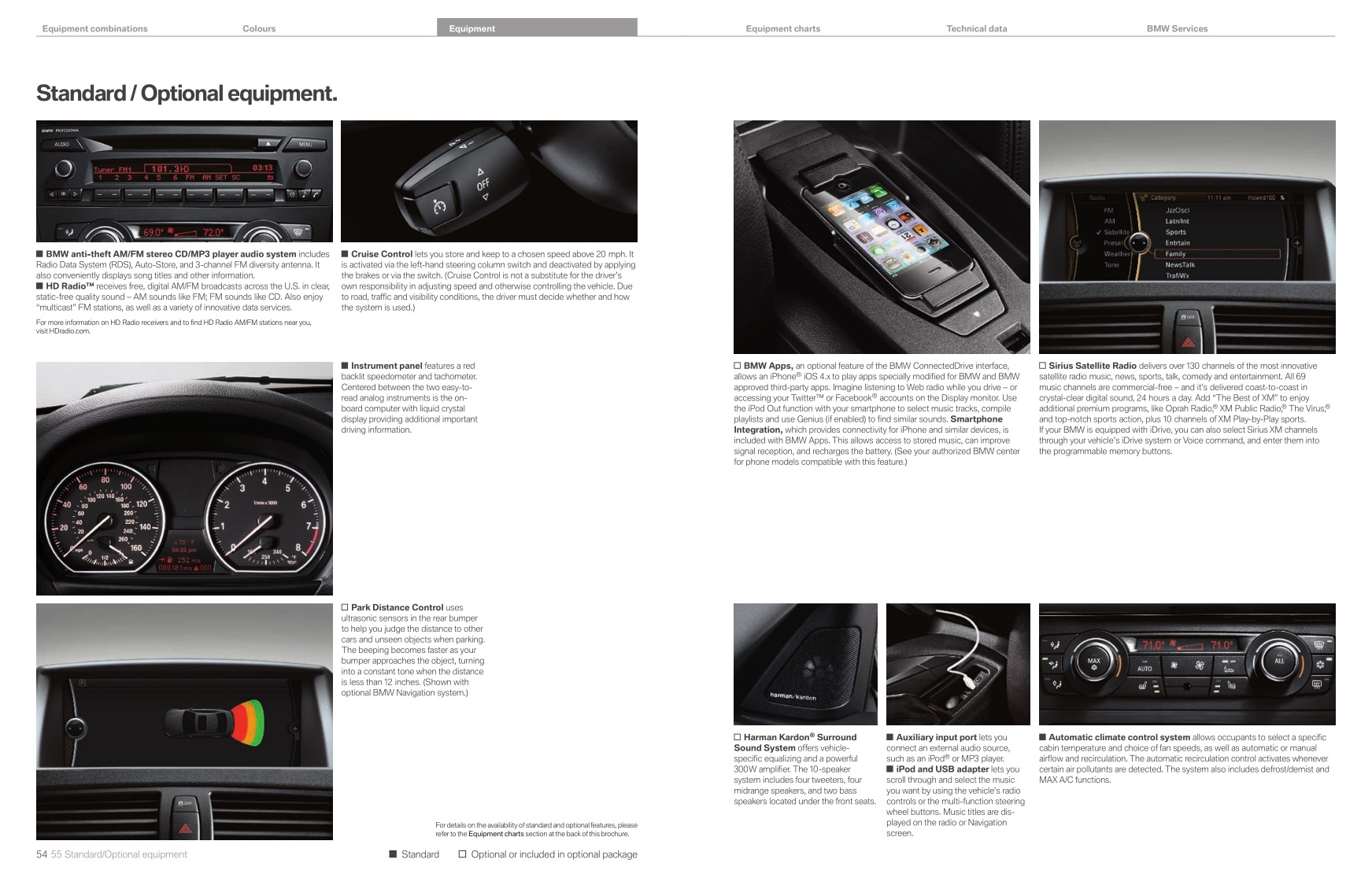 2012 BMW 1-Series Coupe Brochure Page 19